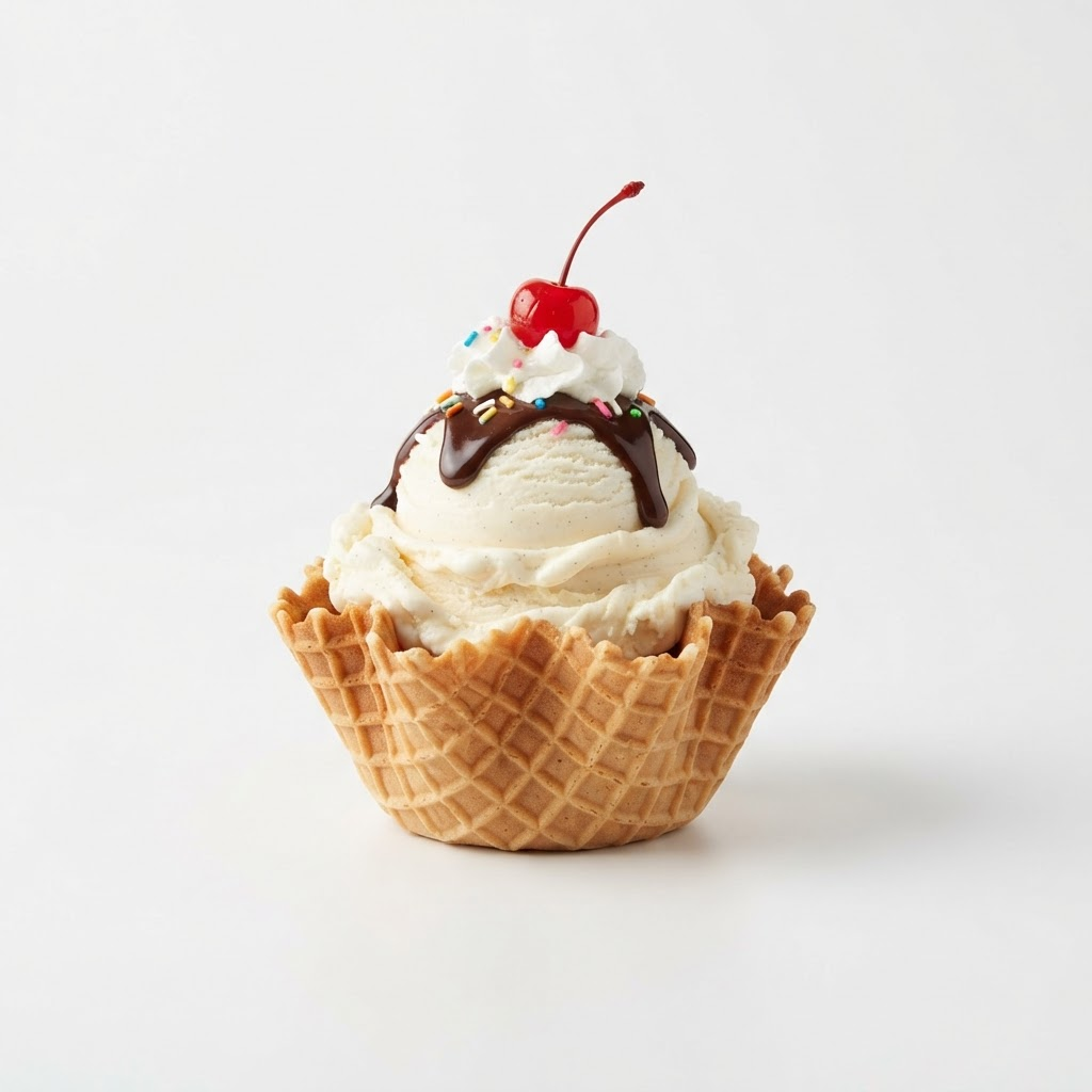 Vanilyalı Sundae